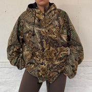 Men’s Vintage Real Tree Style Jacket • size XL • comfy relaxed vintage • instant buy