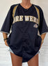 Vintage Baseball Jersey Top-  L