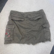 Vintage Cargo Skirt - W:30”