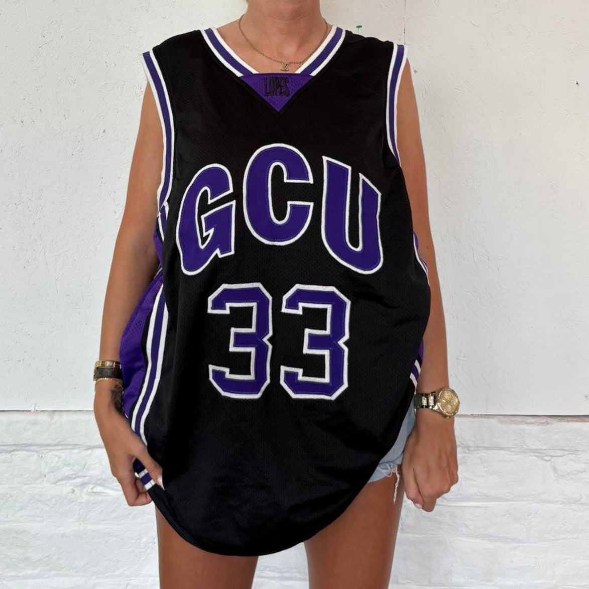 Vintage Basketball Jersey Top- XL