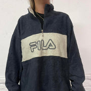 Men’s Fila Fleece Quarter Zip- XXL