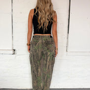 VINTAGE CAMO TROUSERS UK M