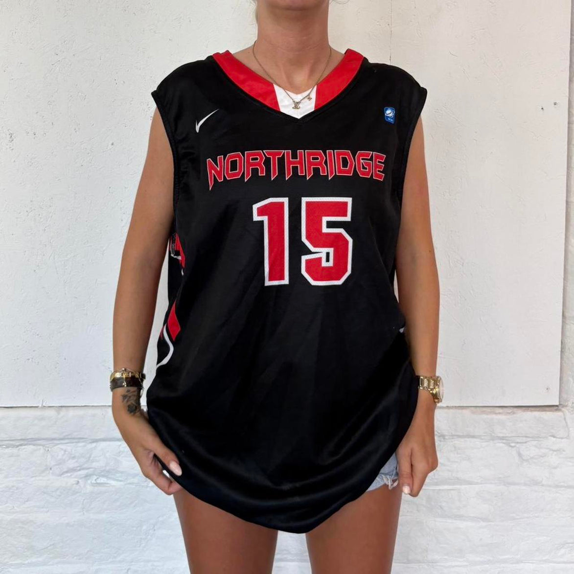 Vintage Nike Basketball Jersey Top- XL