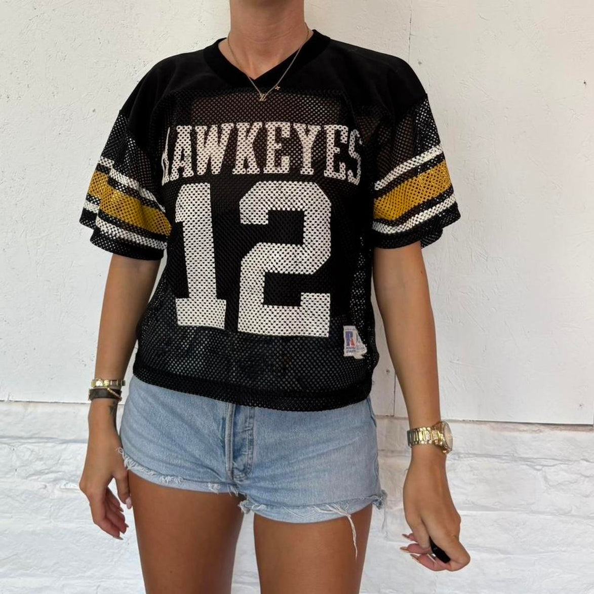 Vintage Russell Athletic Jersey Top- S