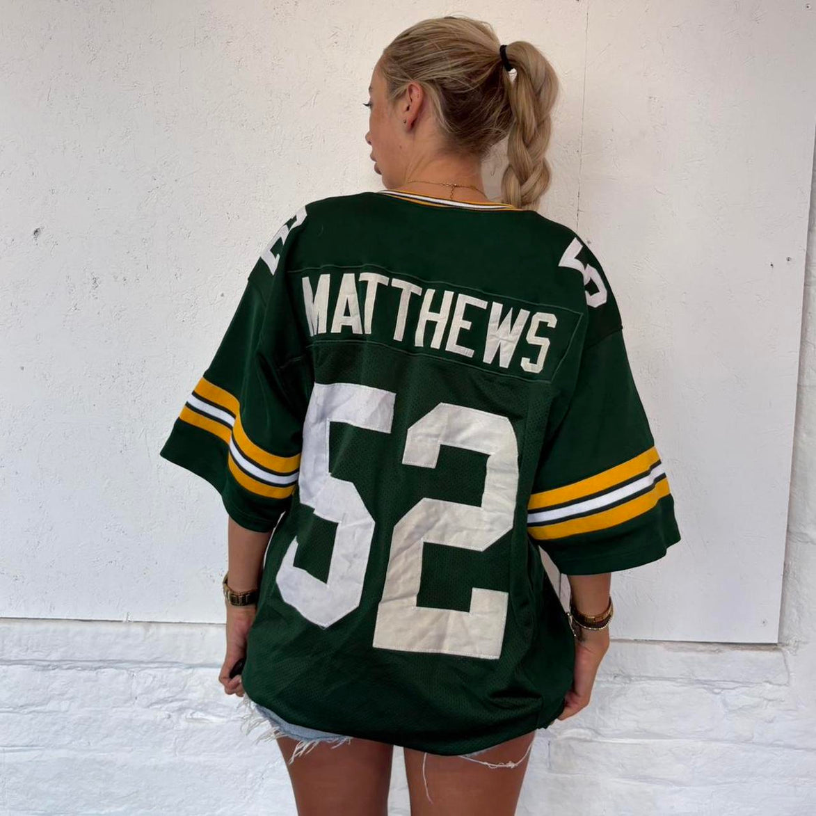 Vintage American Football Jersey Top- XL