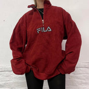 Men’s Fila Fleece Quarter Zip- XL