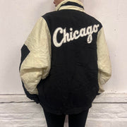 VINTAGE RARE APEX CHICAGO WHITE SOX JACKET - L
