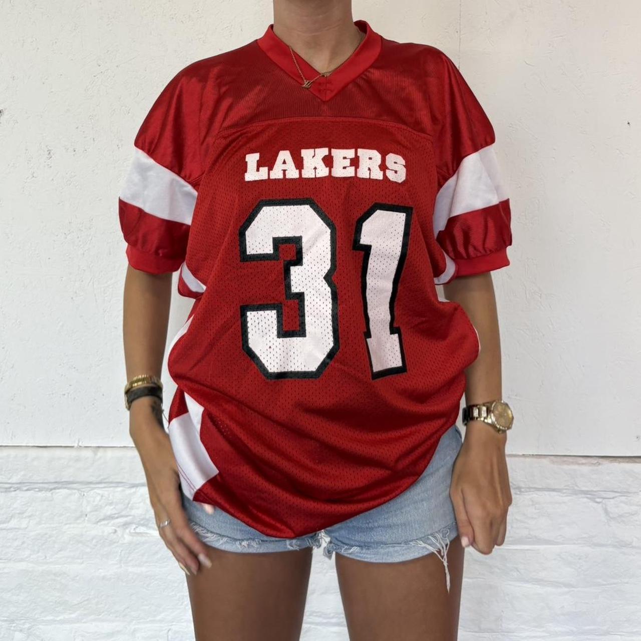 Vintage American Football Jersey Top- M