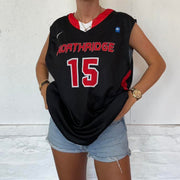 Vintage Nike Basketball Jersey Top- XL