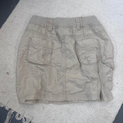 Vintage Cargo Skirt - W:25”-30”