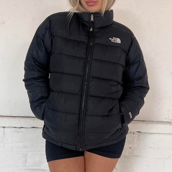Black North Face Puffer Jacket  -