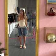 Denim Patch Jorts