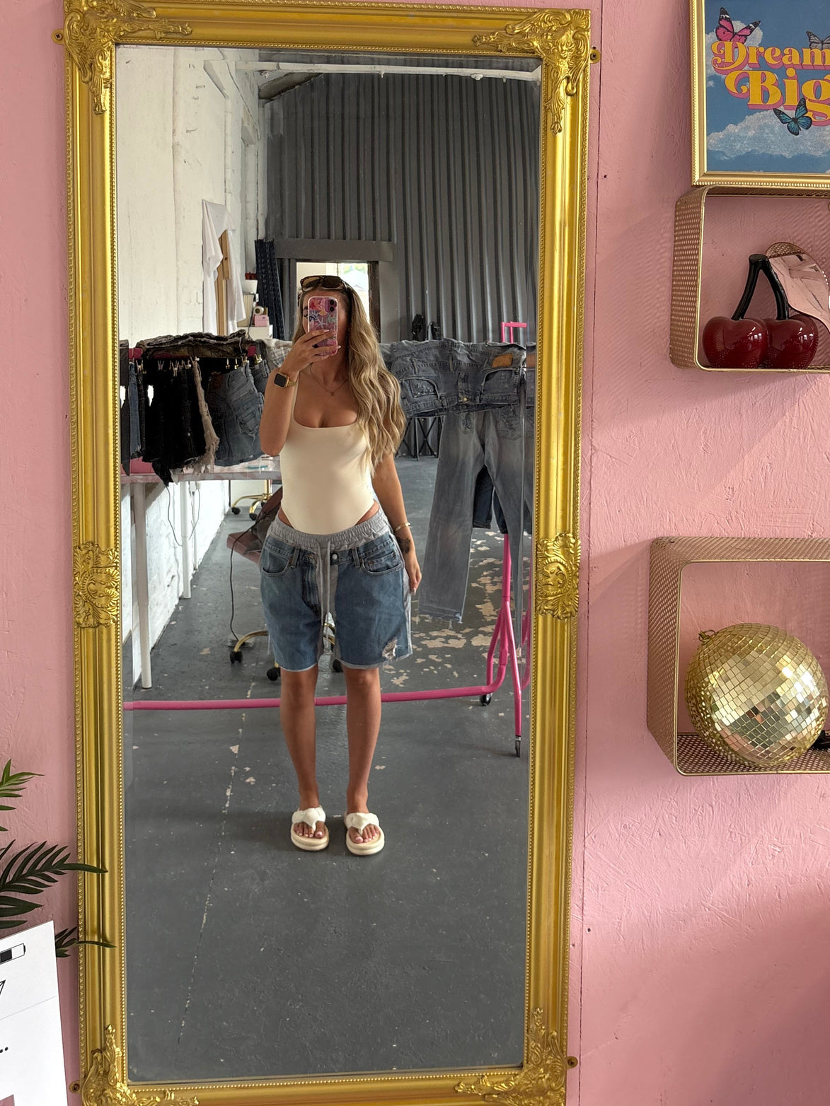 Denim Patch Jorts