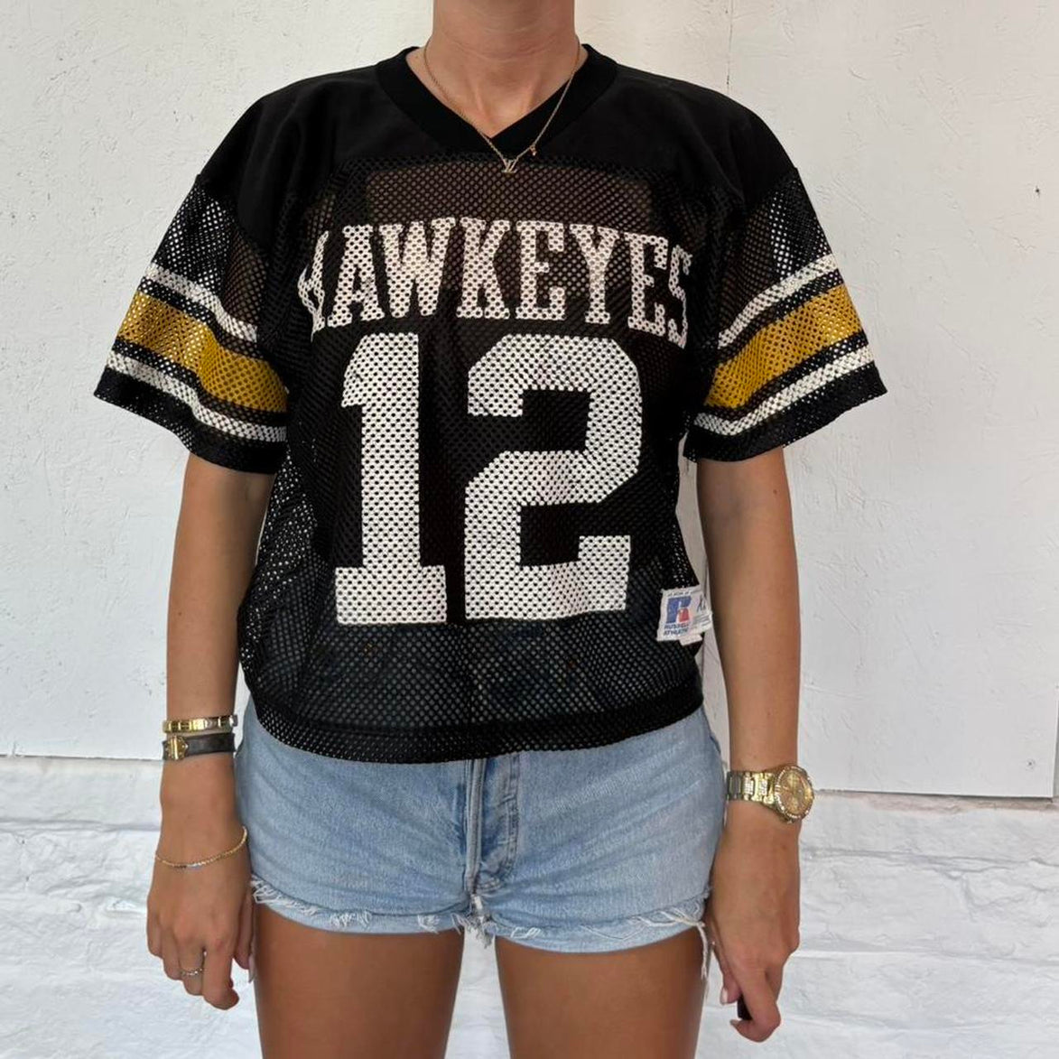 Vintage Russell Athletic Jersey Top- S