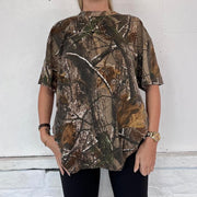 Mens Vintage Real Tree T-Shirt- XL