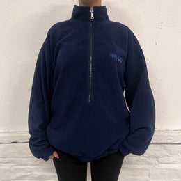 Fila Quarter Zip Fleece- L