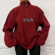 Men’s Fila Fleece Quarter Zip- XL