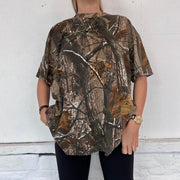 Mens Vintage Real Tree T-Shirt- XL