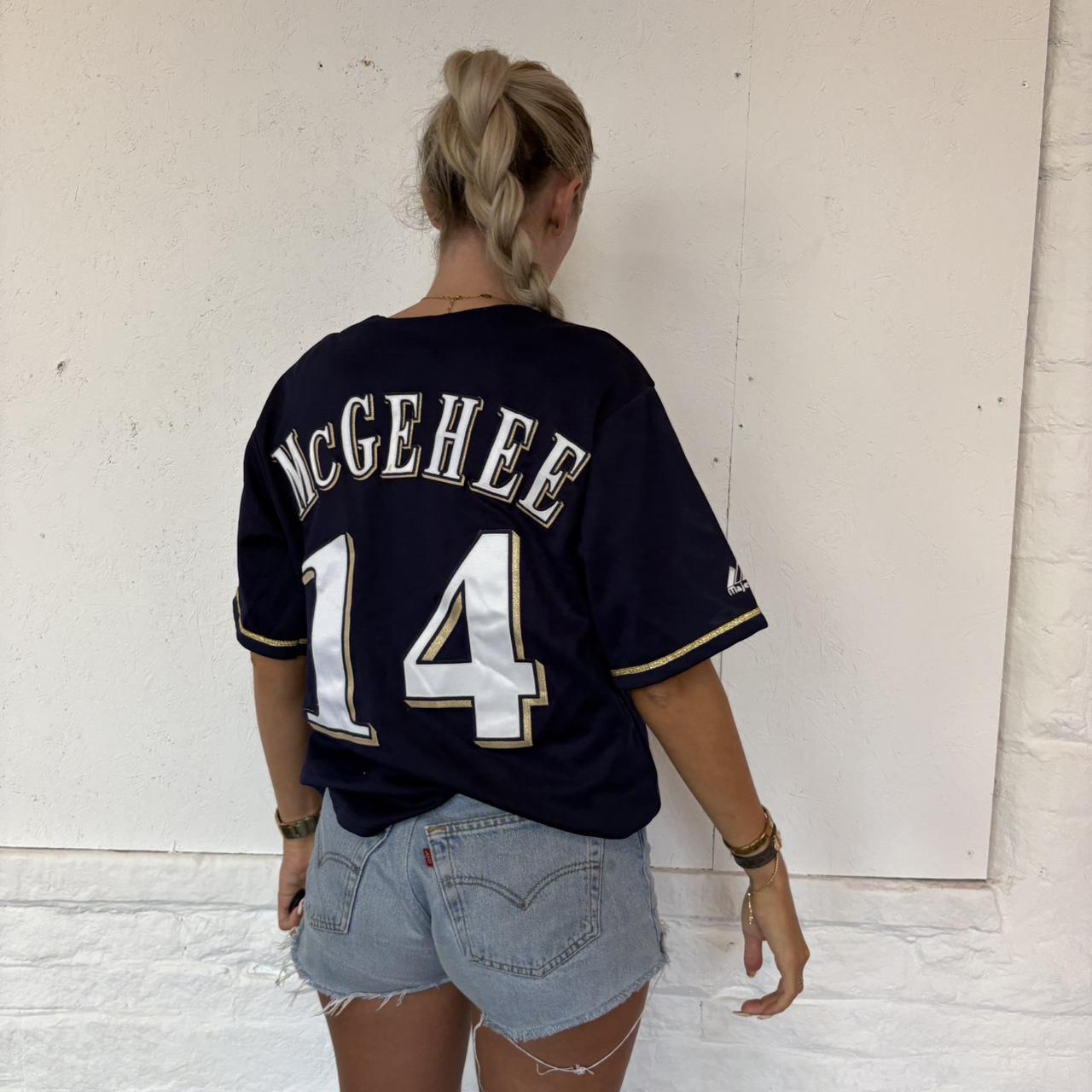 Vintage Baseball Jersey Top- M