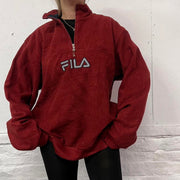 Men’s Fila Fleece Quarter Zip- XL