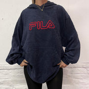 Men’s Fila Fleece Hoodie- XL