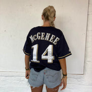 Vintage Baseball Jersey Top- M