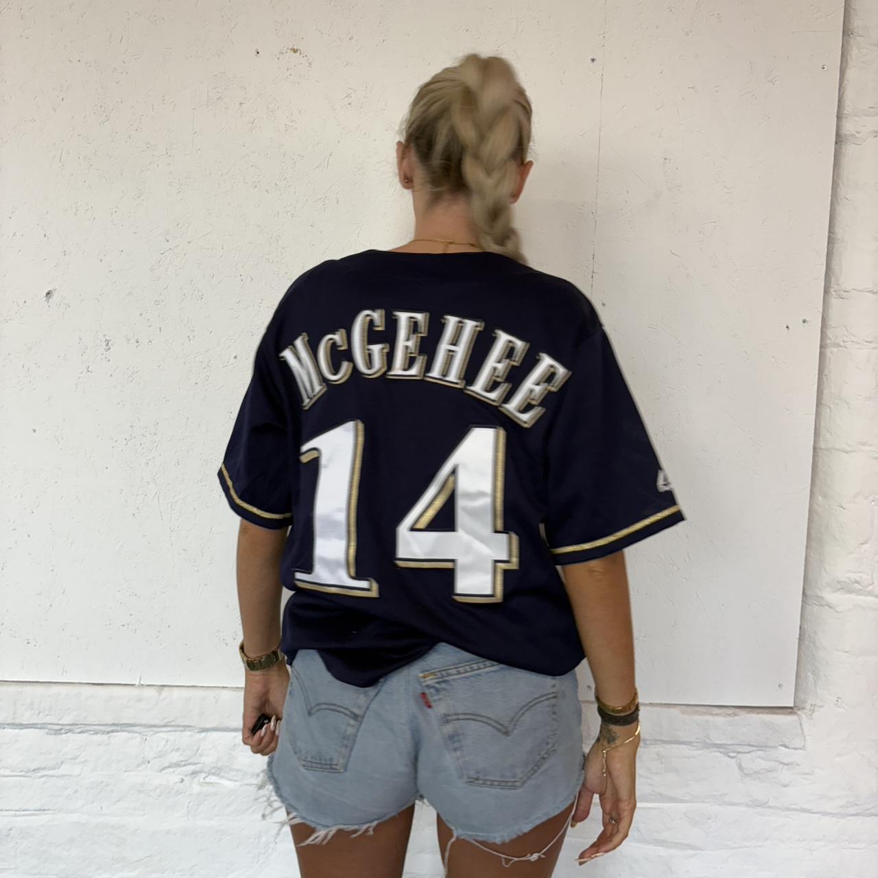 Vintage Baseball Jersey Top- M