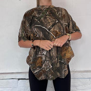 Mens Vintage Real Tree T-Shirt- XL