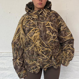 Men’s Vintage Real Tree Style Jacket • size L • comfy relaxed vintage • instant buy