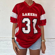 Vintage American Football Jersey Top- M