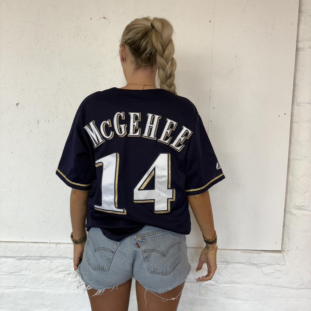 Vintage Baseball Jersey Top- M