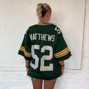 Vintage American Football Jersey Top- XL