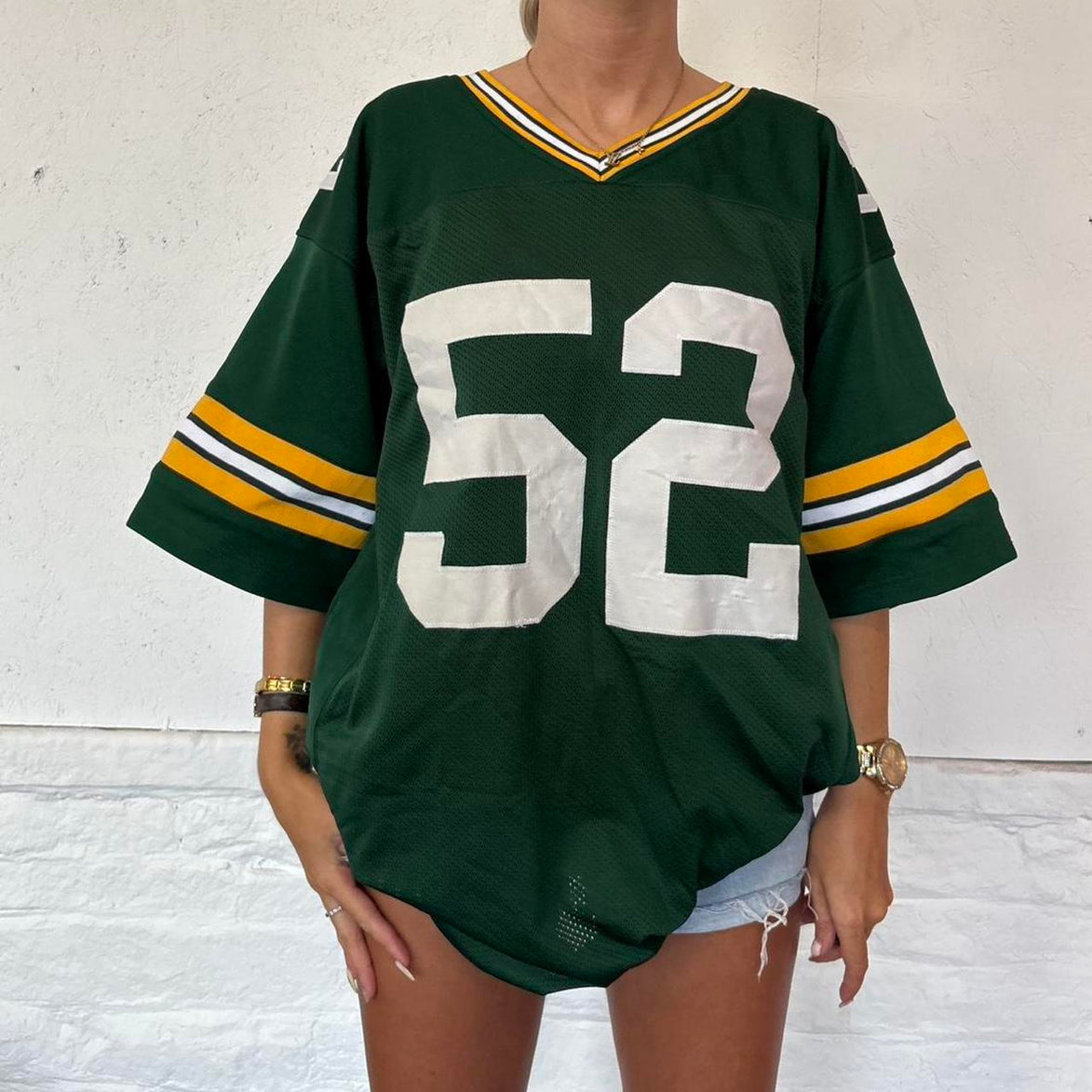 Vintage American Football Jersey Top- XL