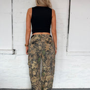 VINTAGE CAMO TROUSERS UK S-M