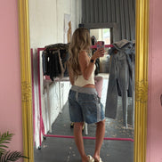 Denim Patch Jorts