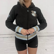 Y2K Zip Up Fleece - S