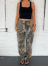 VINTAGE CAMO TROUSERS UK M