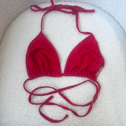 Red Y2K Bikini Top - S
