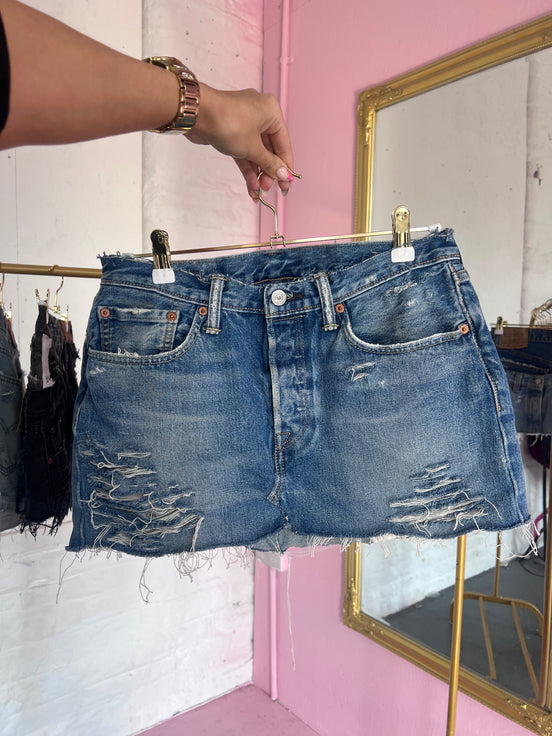 VINTAGE DENIM SKIRT