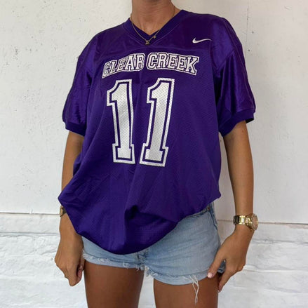 Vintage Nike Jersey Top- M