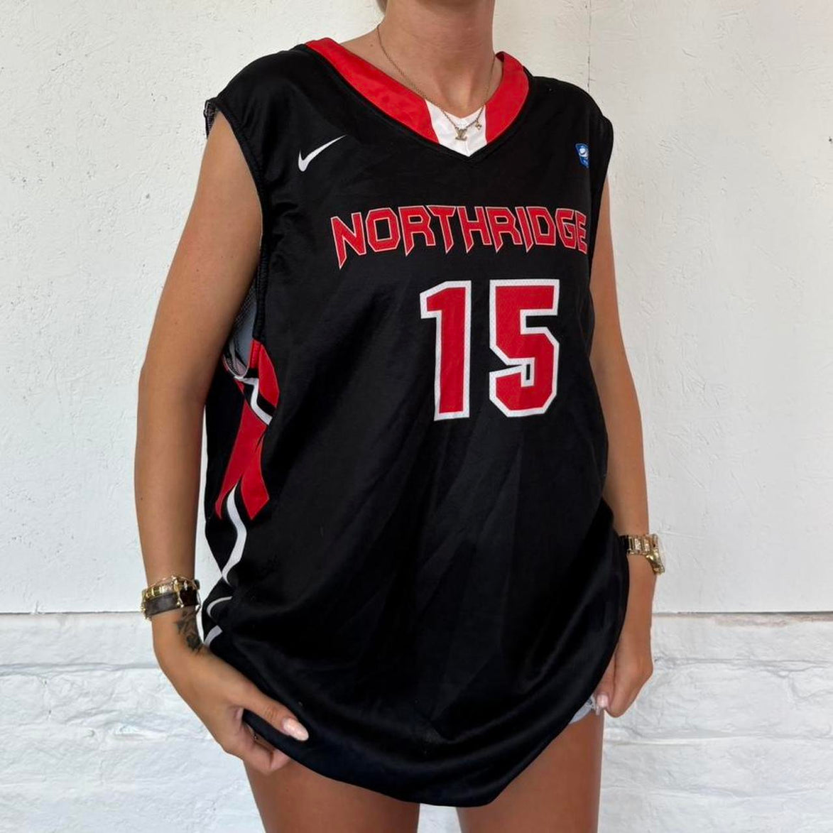 Vintage Nike Basketball Jersey Top- XL