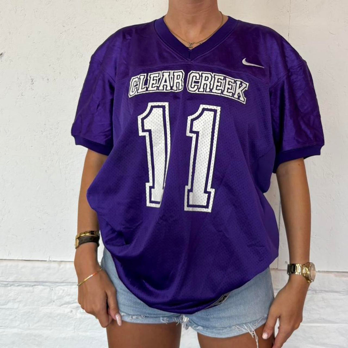Vintage Nike Jersey Top- M