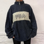 Men’s Fila Fleece Quarter Zip- XXL