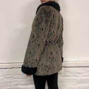 Vintage Faux Fur Coat-S/M