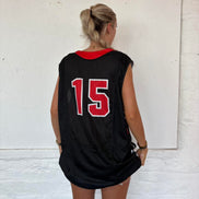 Vintage Nike Basketball Jersey Top- XL