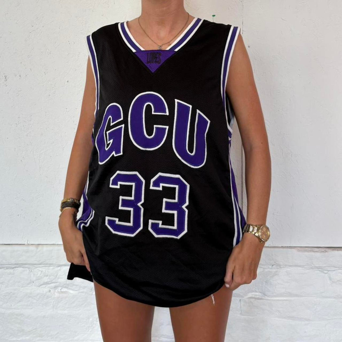 Vintage Basketball Jersey Top- XL