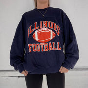 Vintage Russel Athletic Illinois Football Sweatshirt- XL