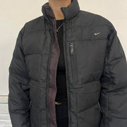 Vintage 90s Nike Puffer Coat- S
