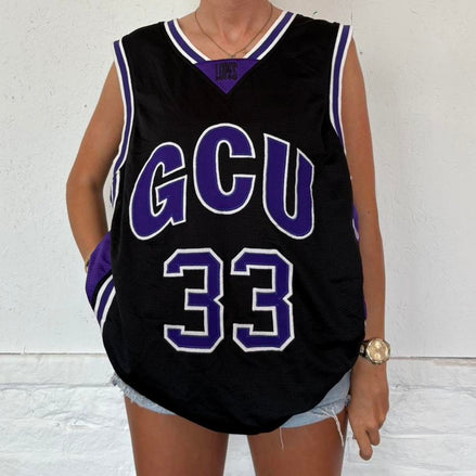 Vintage Basketball Jersey Top- XL