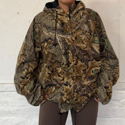 Men’s Vintage Real Tree Style Jacket • size XL • comfy relaxed vintage • instant buy
